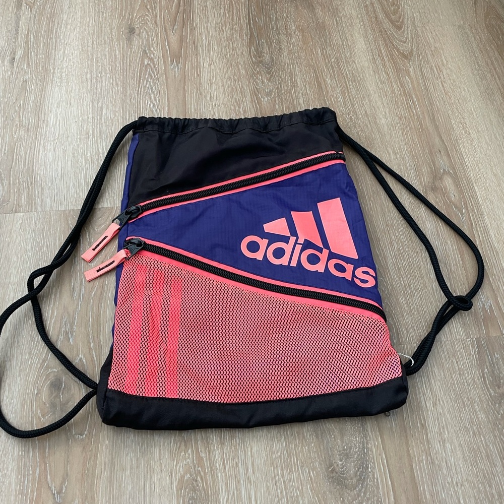 Adidas drawstring bag